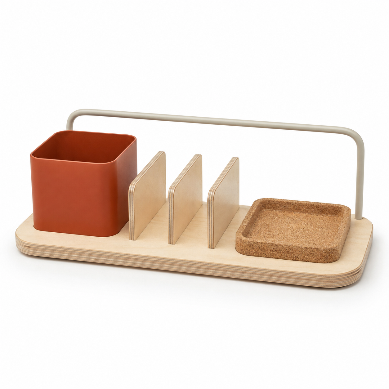 Organiseur d’entrée en bois avec rangement pour clés et cartes – 36 × 18 cm
